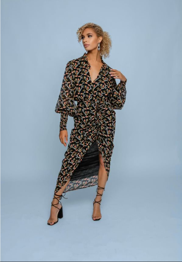 Alora Midi Dress - Image 2