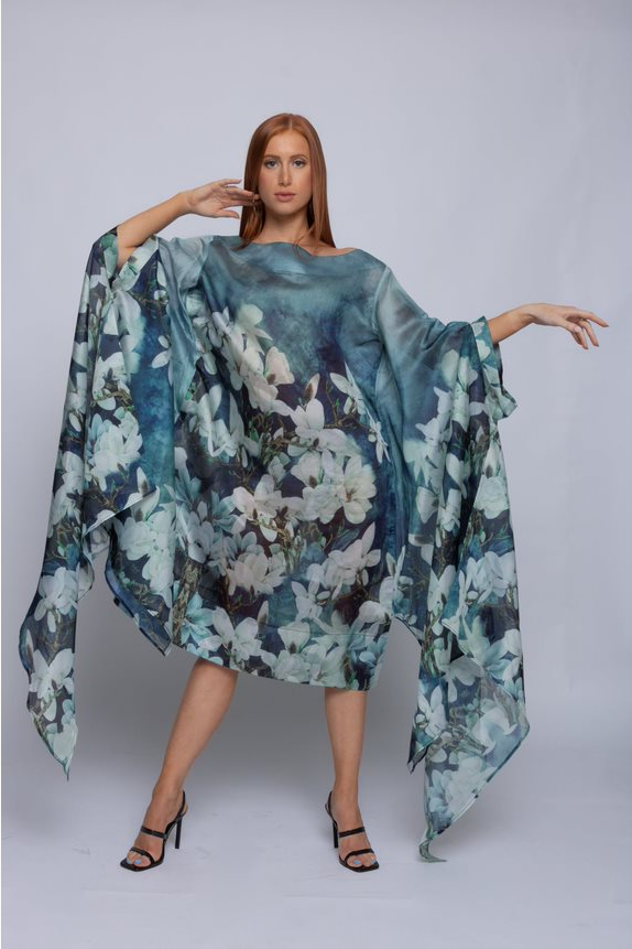 Aruba Organza Midi Kaftan