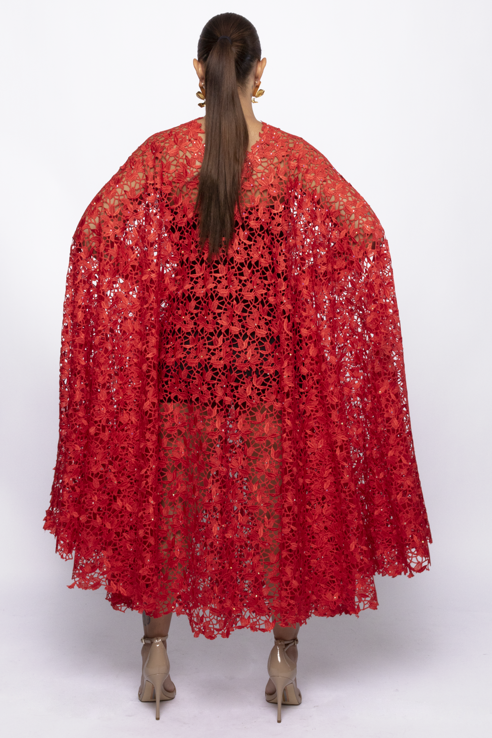 Aura Lace Midi Kaftan - Image 2