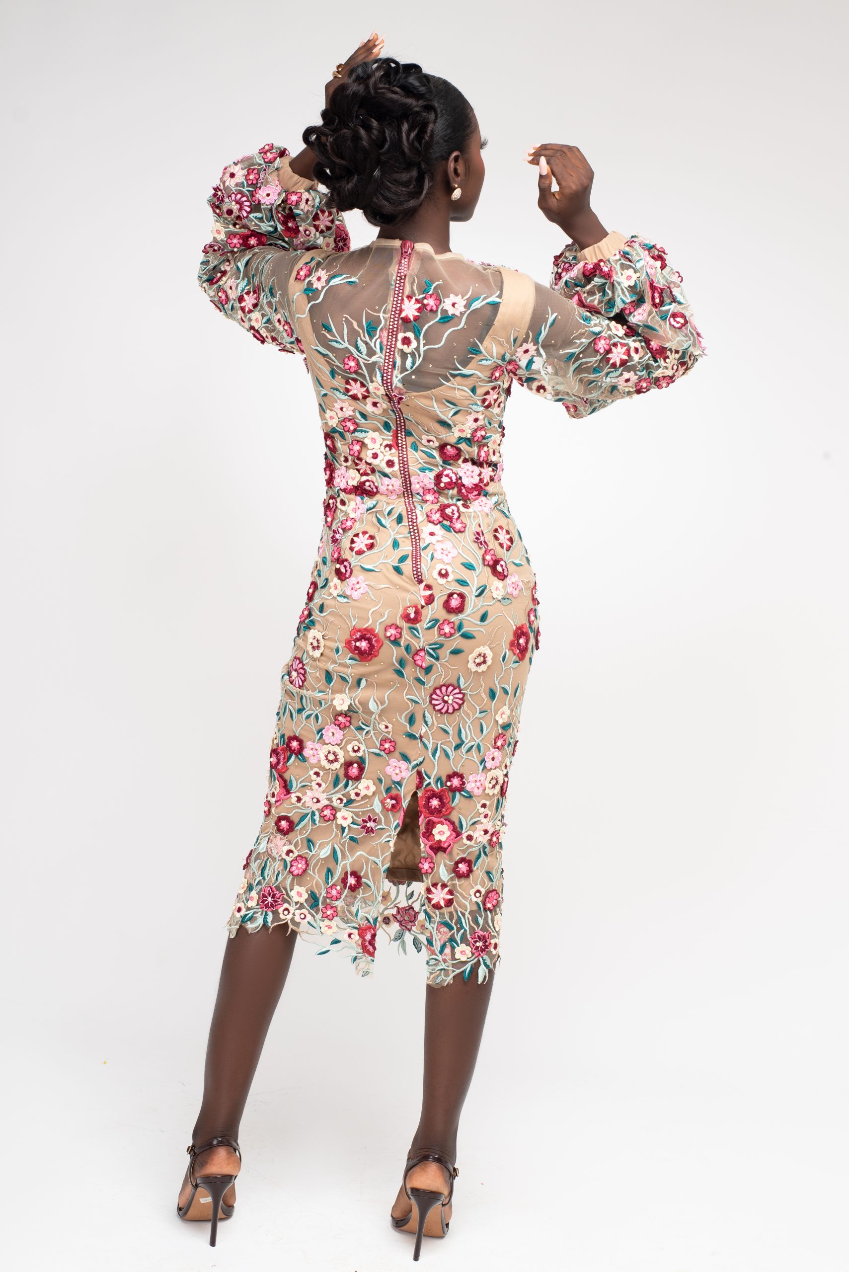 Celine Midi Dress - Image 3
