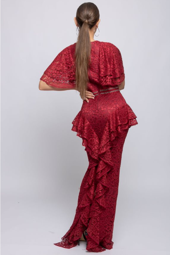 Cyrene Long Dress - Image 2