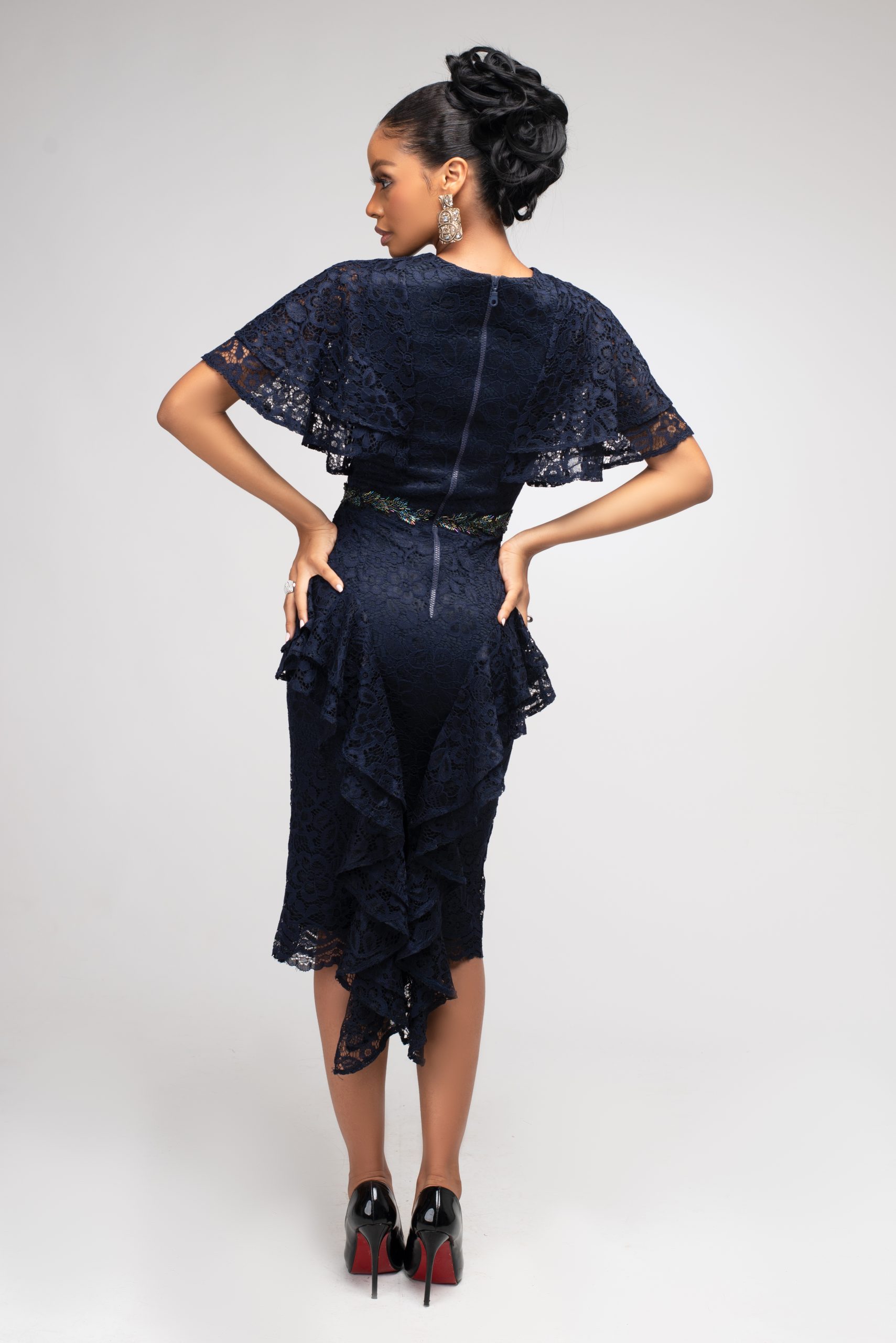 Cyrene Midi Dress - Image 4