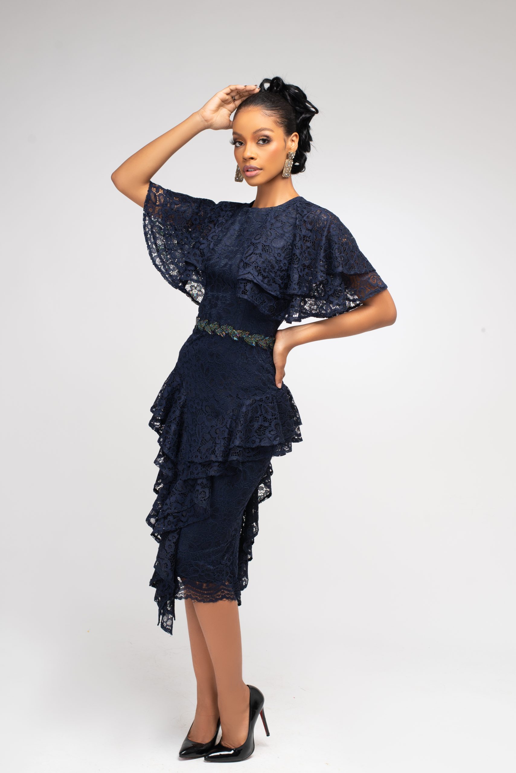 Cyrene Midi Dress - Image 3
