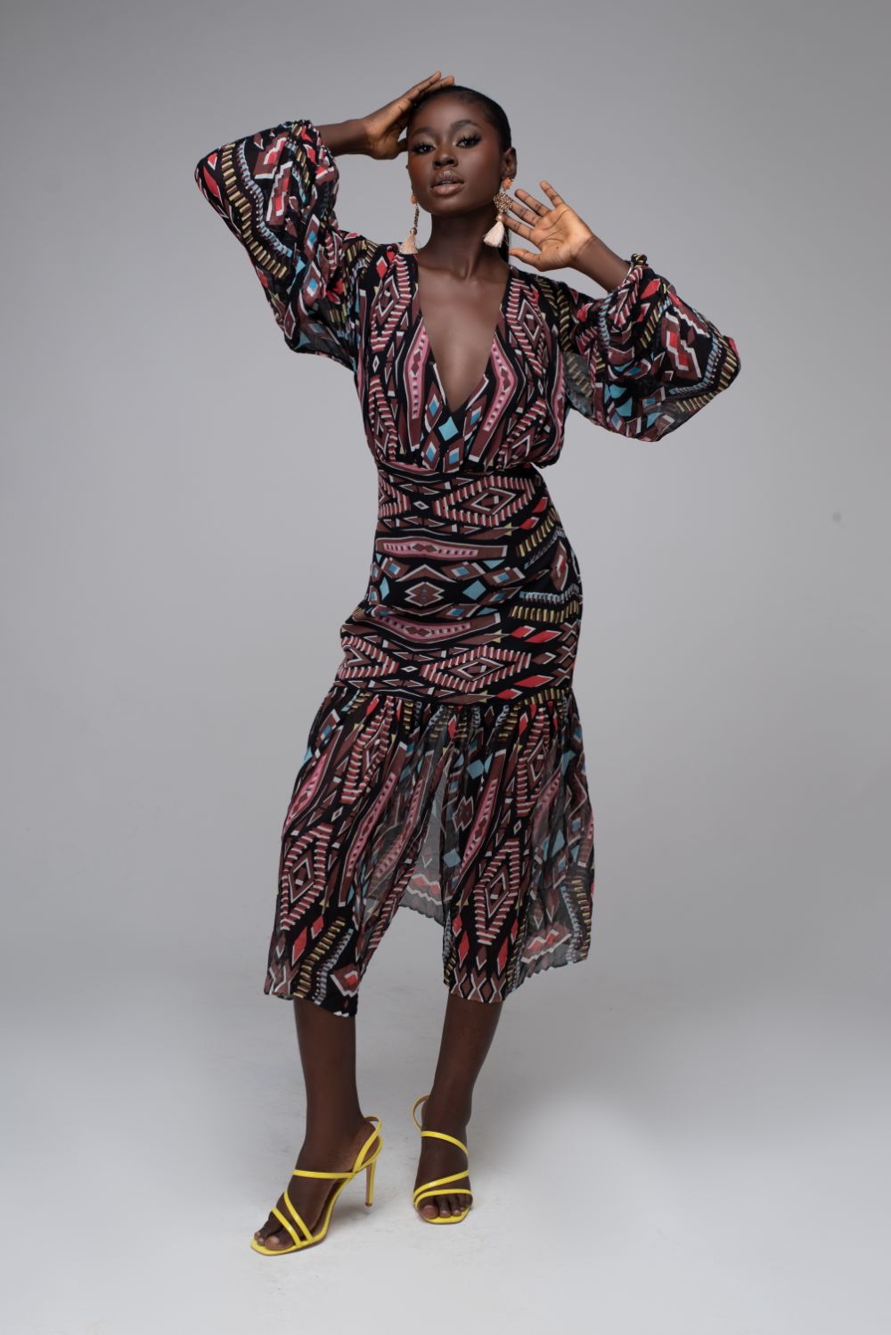 Elisa Midi Dress - Image 3