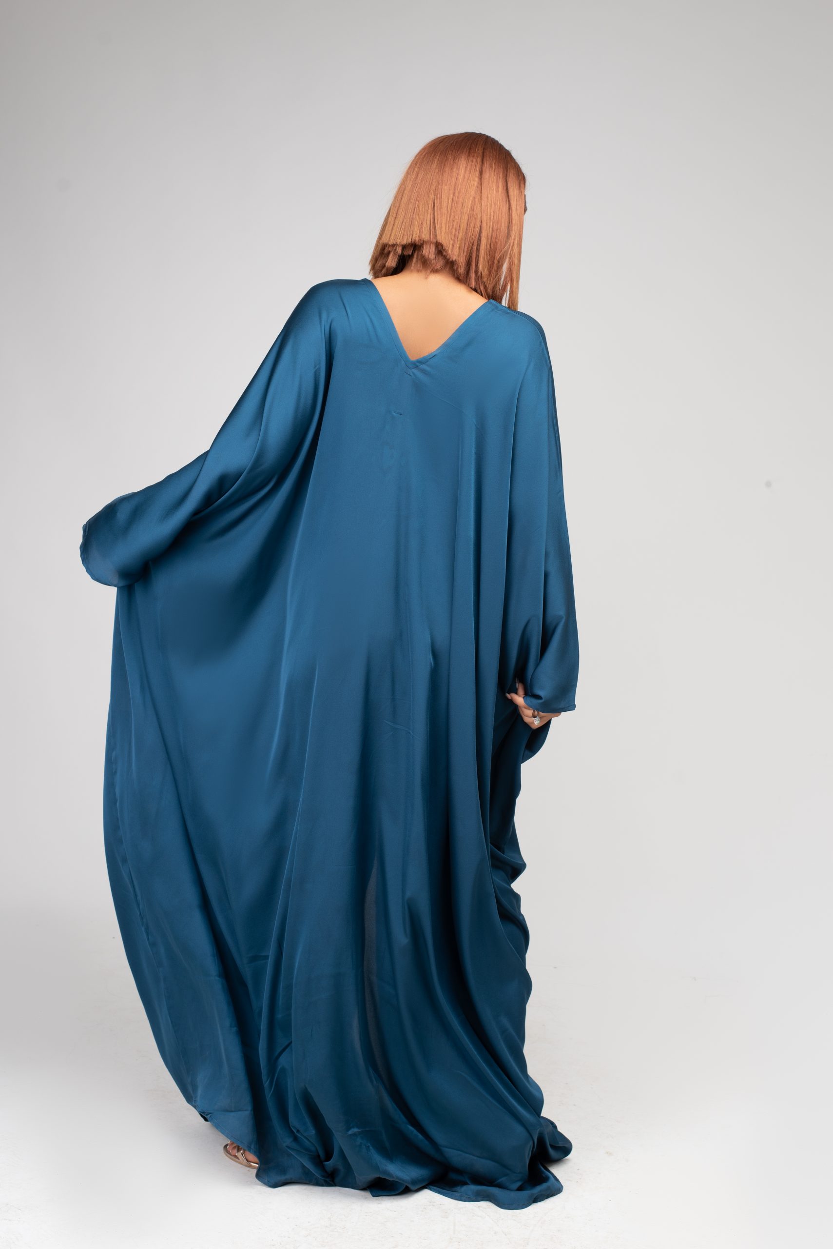 Saffron Long Kaftan - Image 7