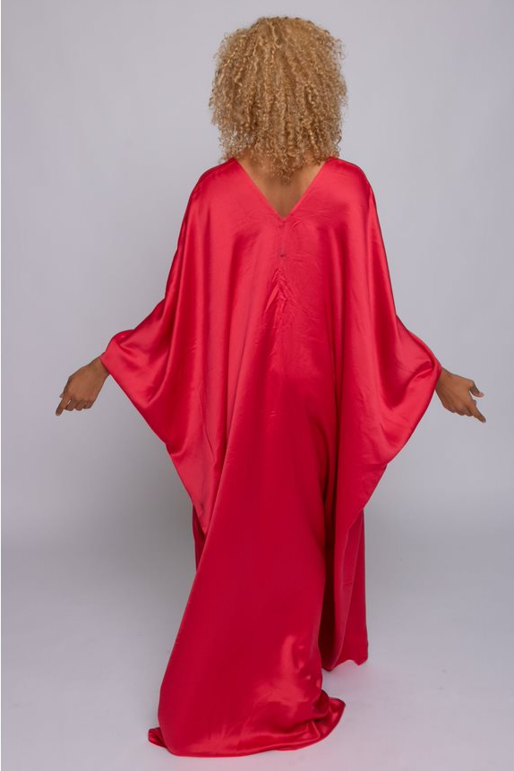 Saffron Long Kaftan - Image 4