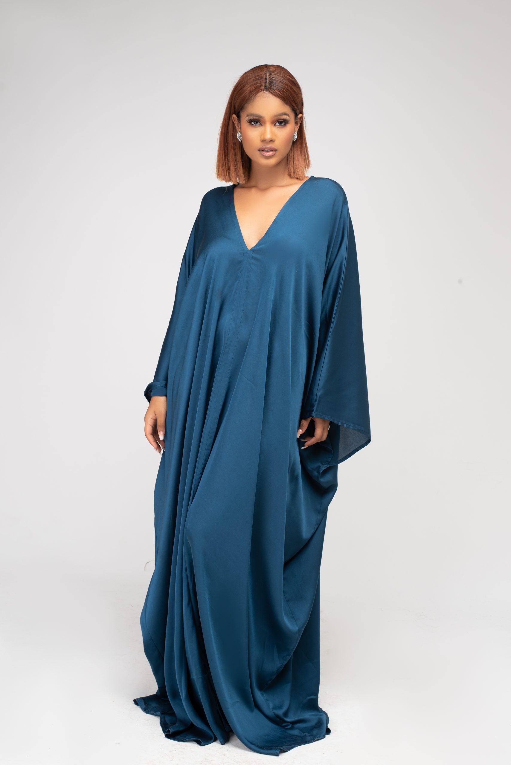 Saffron Long Kaftan - Image 6