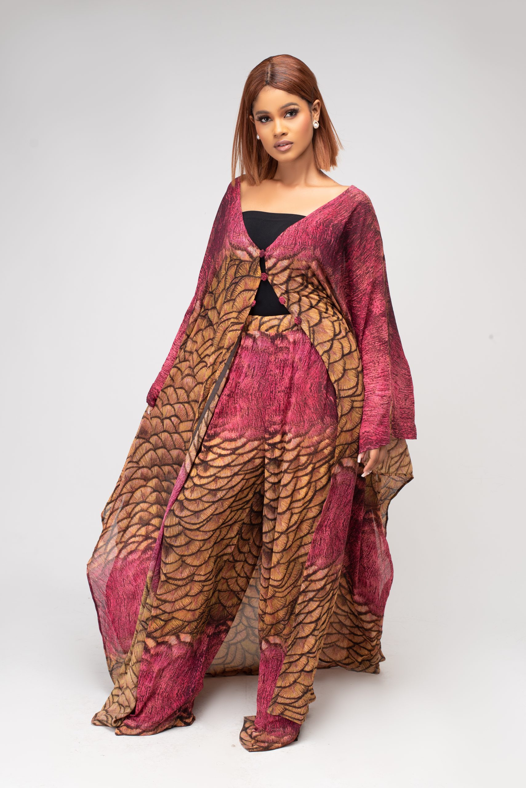 Yuri Kaftan Pant Set