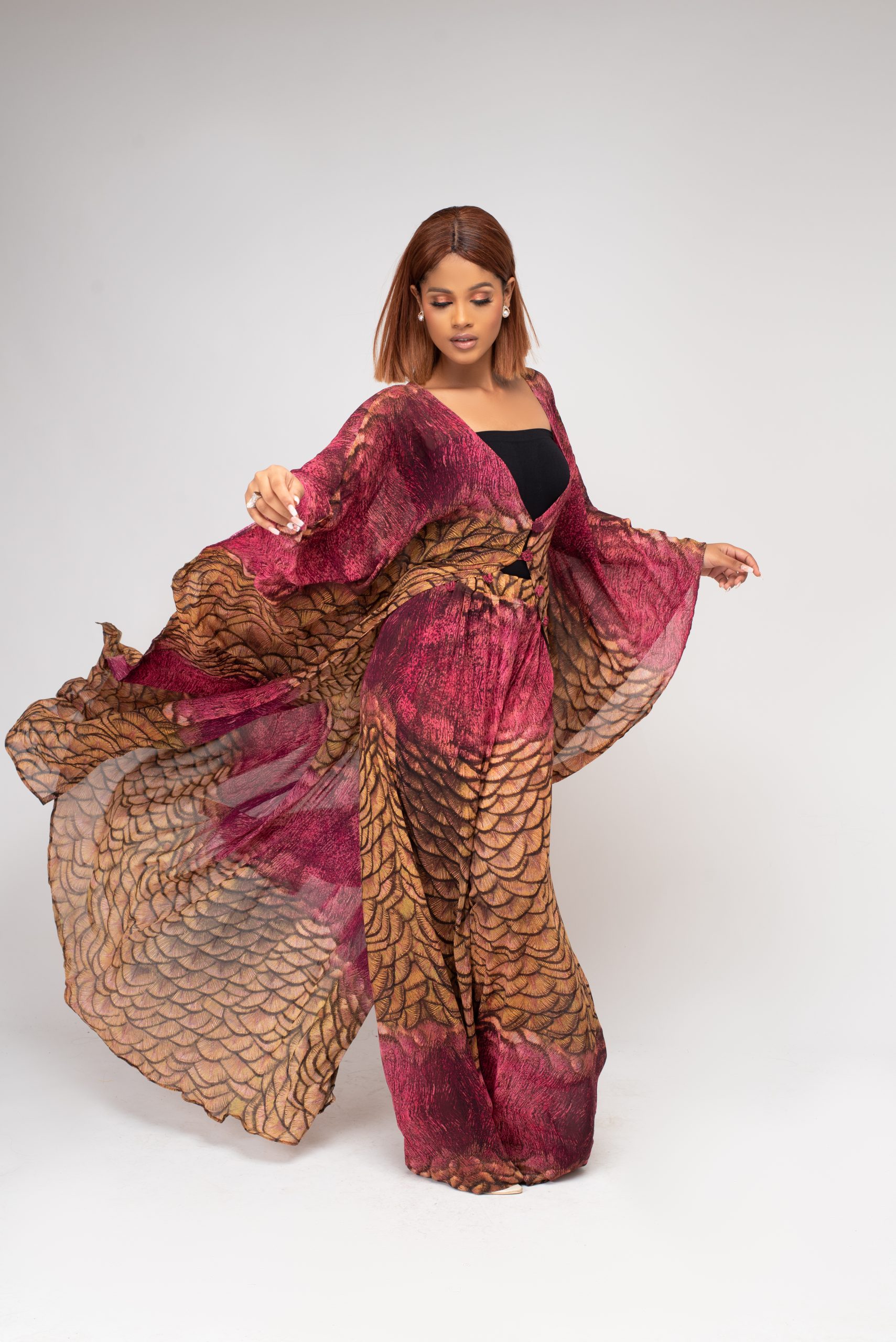 Yuri Kaftan Pant Set - Image 5