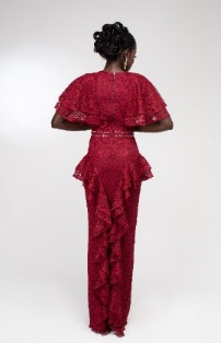 Cyrene Long Dress - Image 5